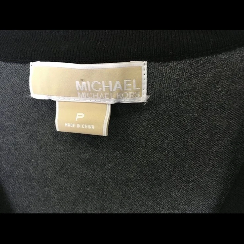 MK crop cardigan